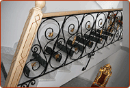 Rampe d'escalier