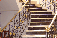 Rampe d'escalier